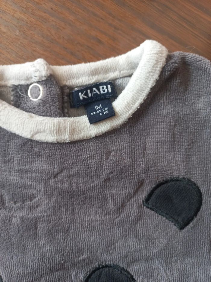 Pyjama panda 1 mois kiabi - photo numéro 4