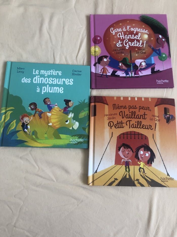 Lot de 3 livres