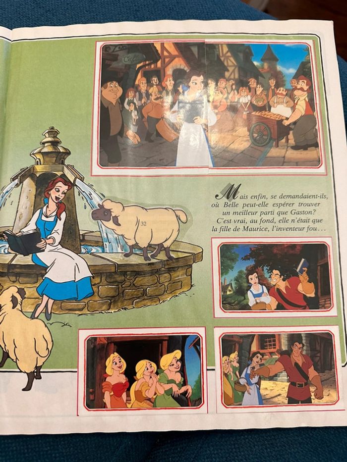 Album Panini complet Disney La Belle et la Bête stickers autocollants collection livre - photo numéro 3