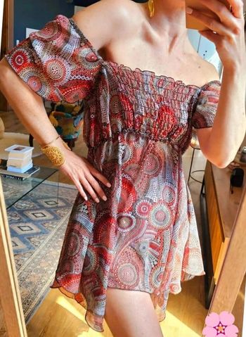 Robe top fluide legere taille unique