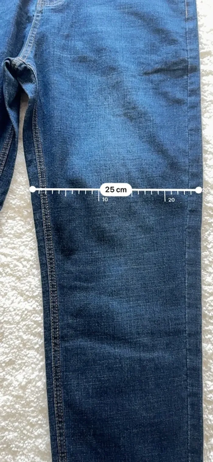 Jean Denim - Coupe Droite - Homme Taille XL - Excellent État - photo numéro 9