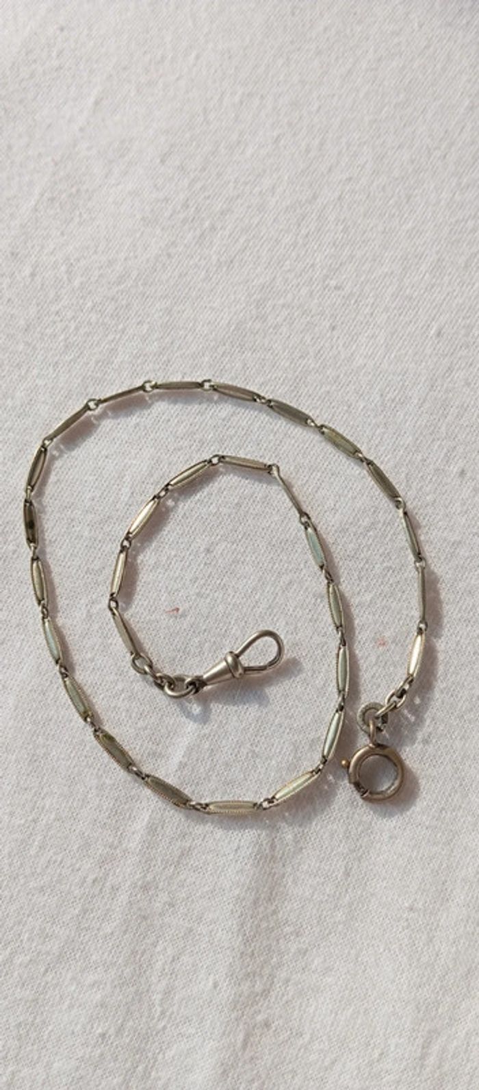 Chaîne de montre gousset vintage