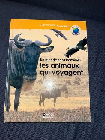 Livre pour enfants sur les animaux les animaux qui voyagent