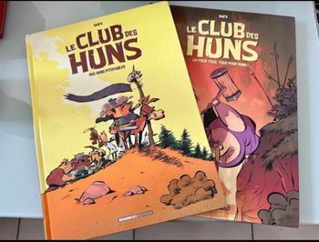 Lot Bd Le club des Huns