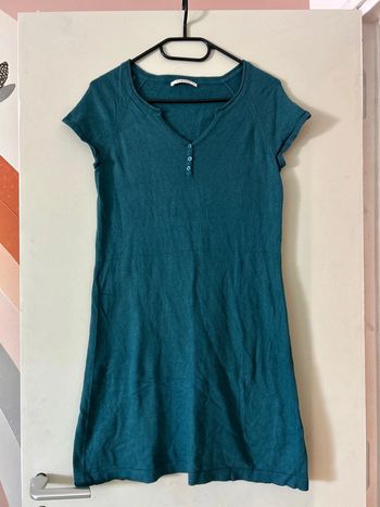 Robe bleu/vert Camaïeu