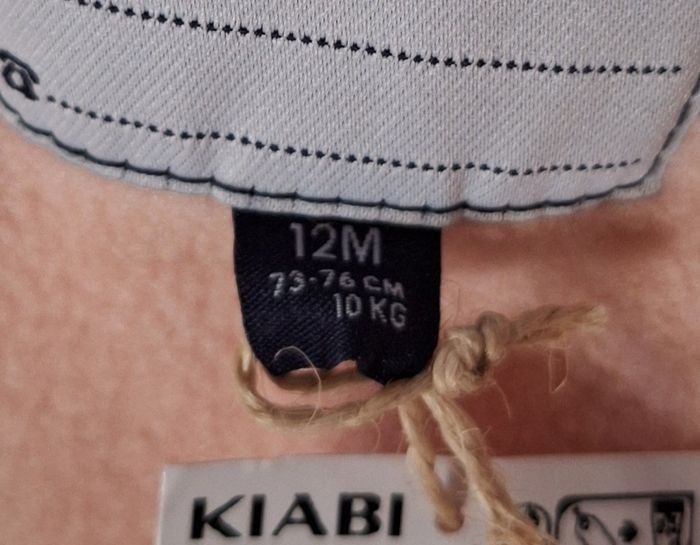 Doudoune bébé rose pâle 12 mois (73/76cm) - photo numéro 4