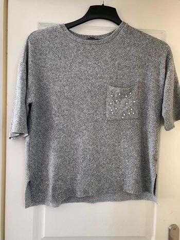 Pull manche courte Zara M