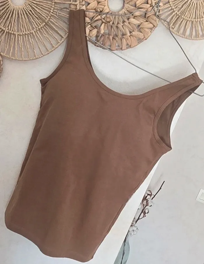 Top coton avec brassière integrée - photo numéro 3