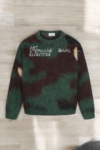 Pull artistique camouflage art