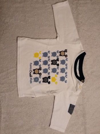 Tee-shirt Obaïbi 3 mois (réf perso C43)(familleac72)
