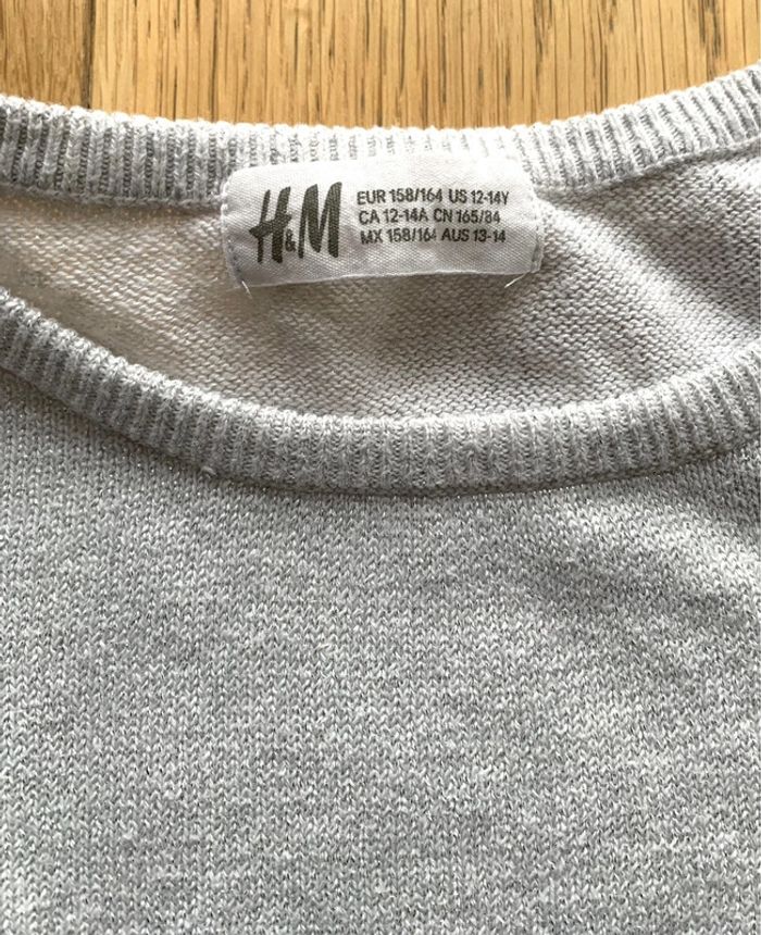 Pull brillant H&M 12/14 ans - photo numéro 4
