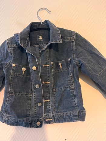 Veste en jean petit bateau