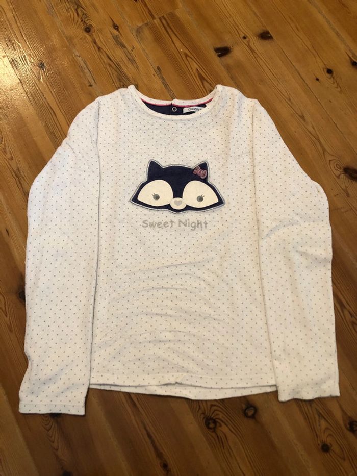 Haut de pyjama 10 ans