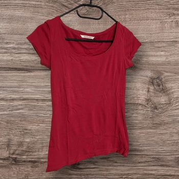 T-shirt rouge Camaïeu - 34/XS