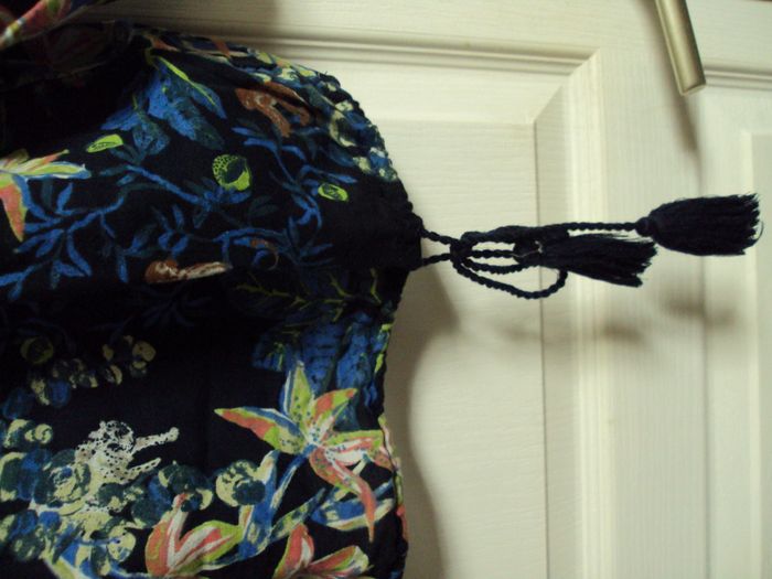 Blouse col large motif île - photo numéro 3