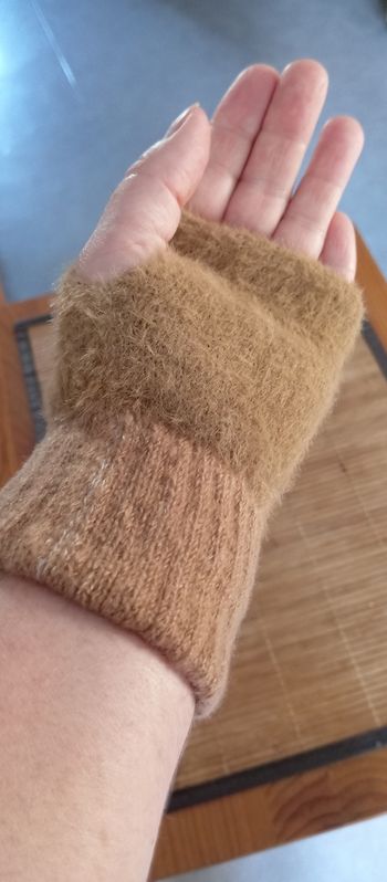 Mitaines Marron clair