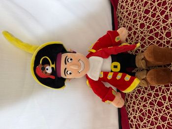 Peluche Pirate -  Capitaine Crochet Peter Pan