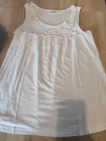 Débardeur blanc M