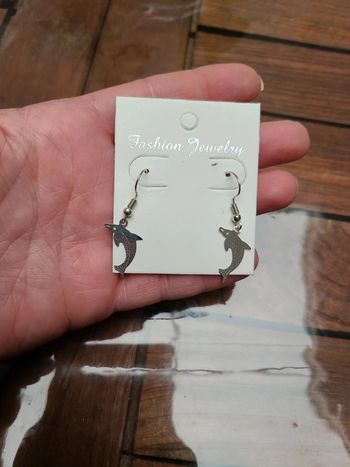 Boucles d'oreilles dauphin 🐬