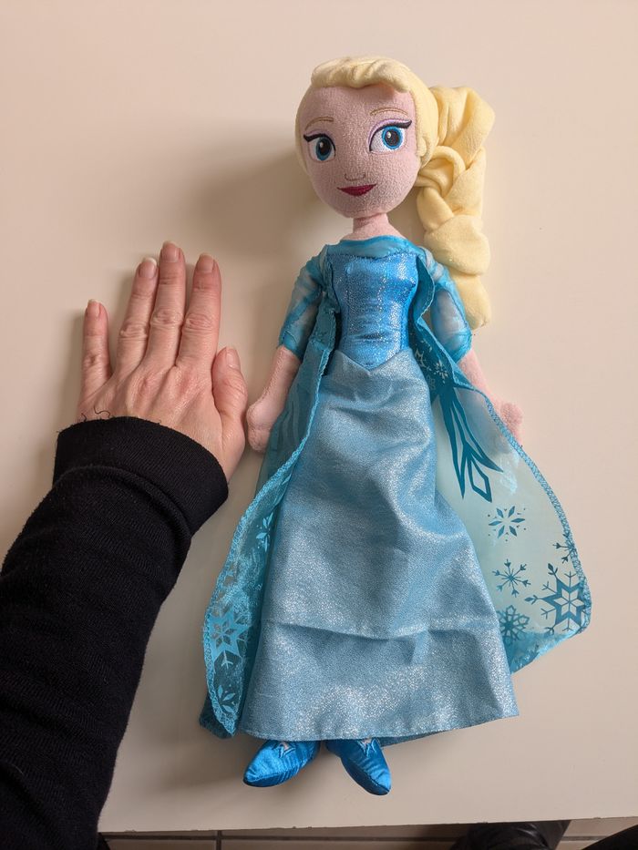 La Reine des neiges Disney poupée de chiffon Elsa - photo numéro 5