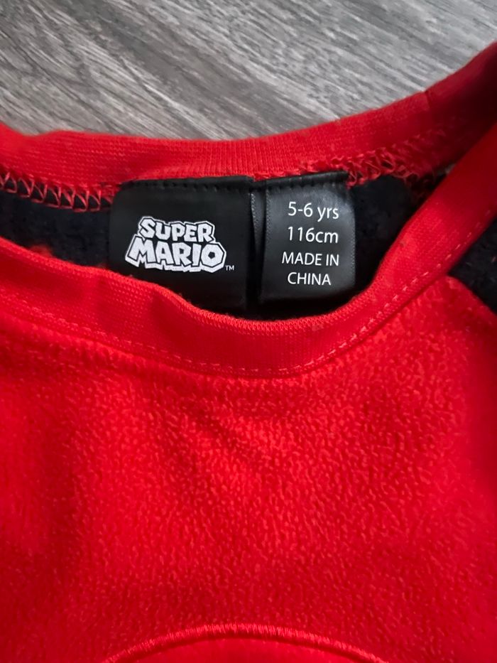 Pyjama Mario 5/6 ans 116 centimètres - photo numéro 6