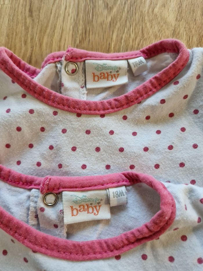 Lot combishorts jumelles taille 18mois - photo numéro 2