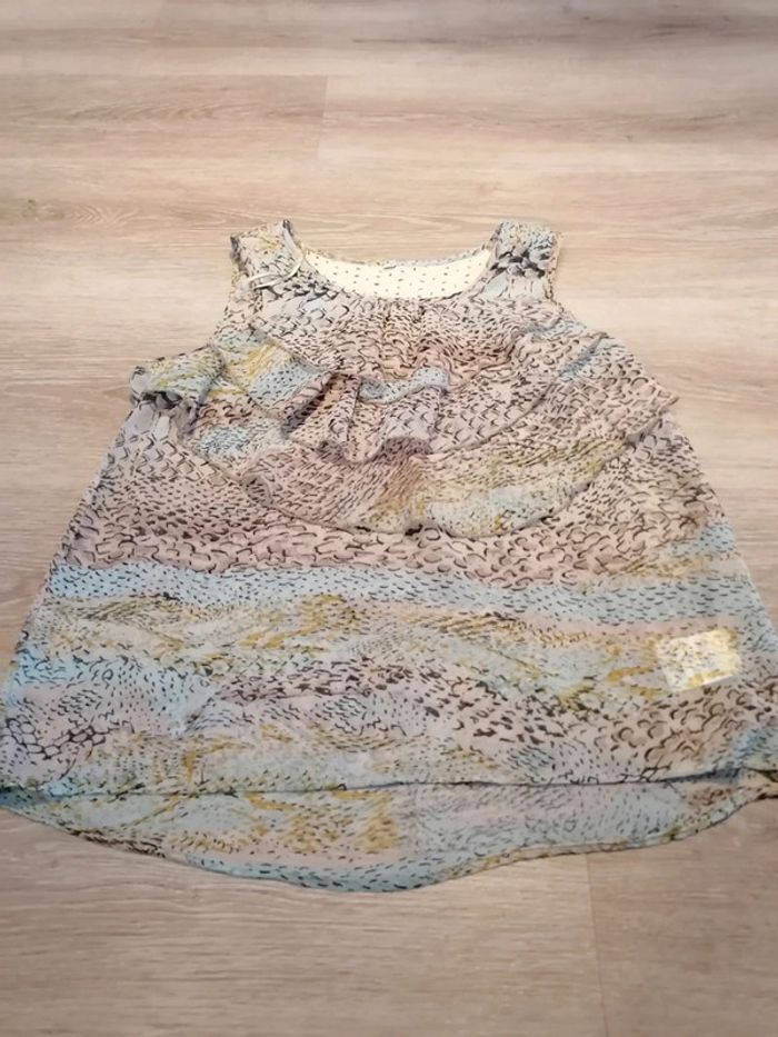 Débardeur à volants