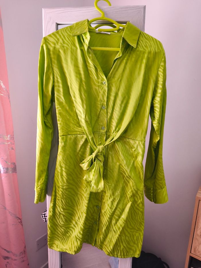 Robe vert pomme - photo numéro 2