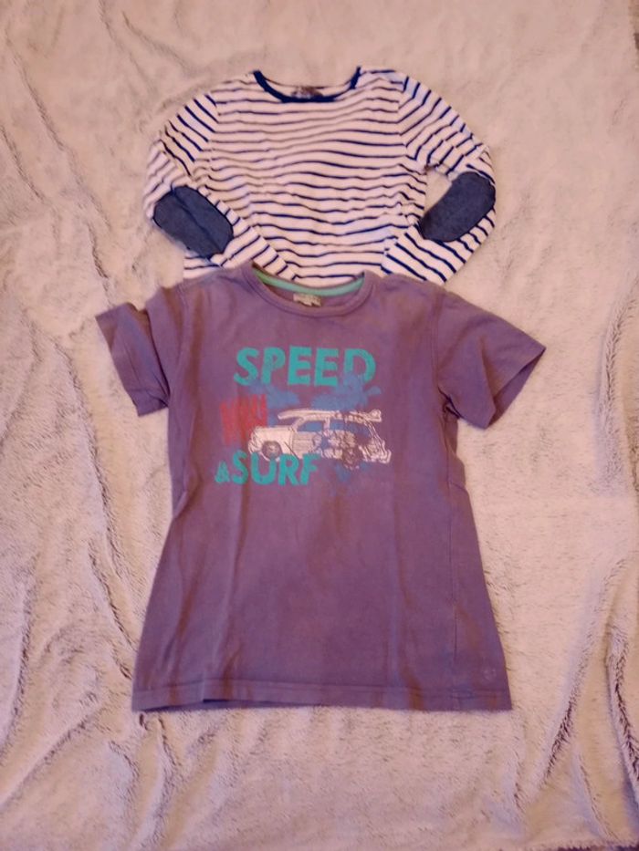 Lot 2 t-shirts garçon 10 ans c1