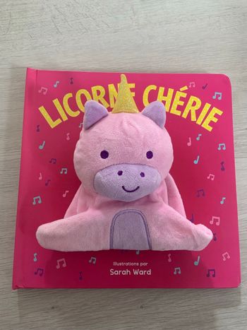 Livre Licorne Chérie