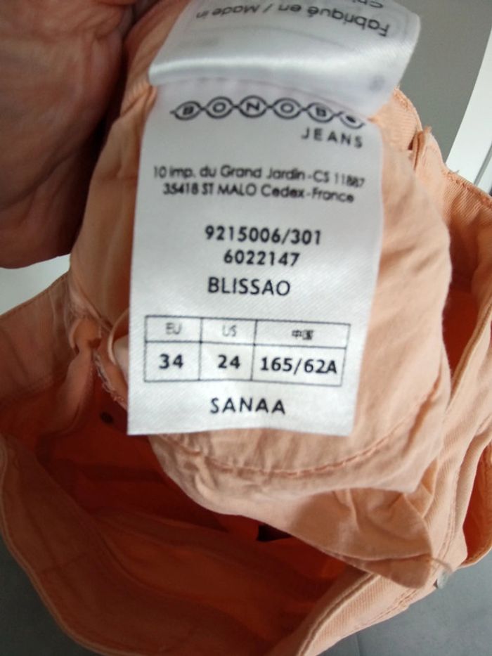 Jean femme bonobo taille 34 - photo numéro 6