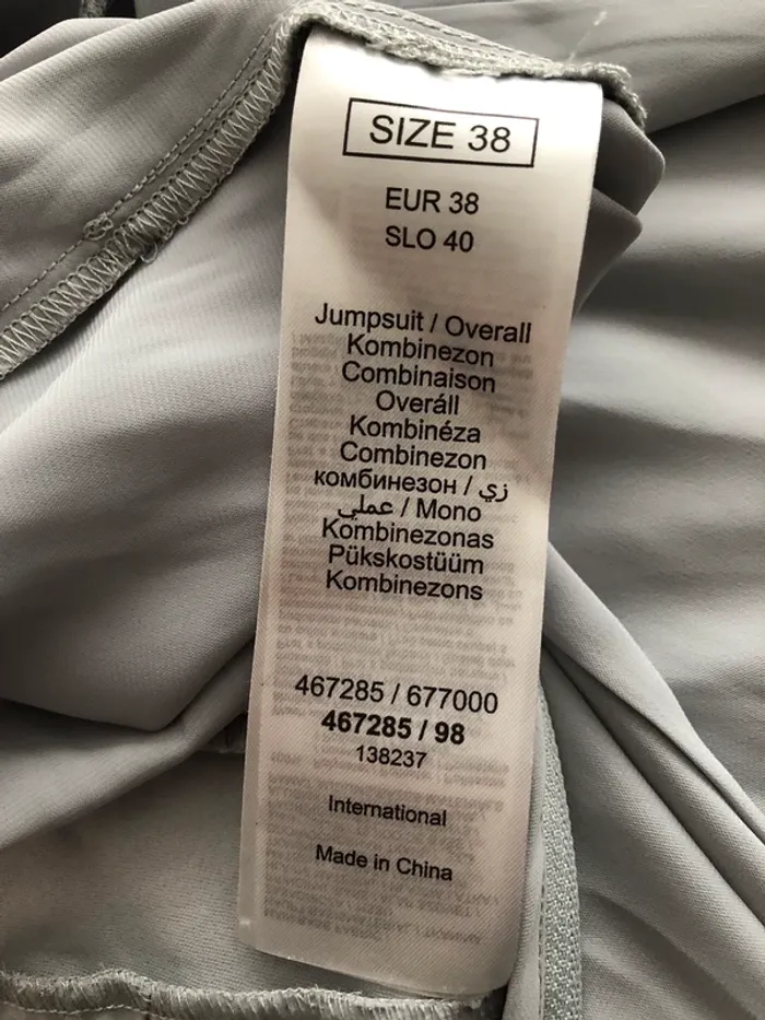 Combinaison Gris bleuté Orsay - photo numéro 8