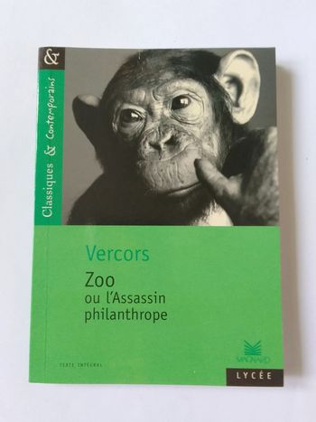Vercors - Zoo ou l'assassin philanthrope