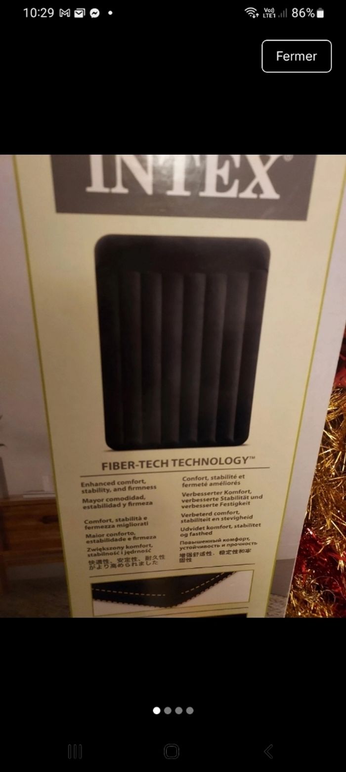 Matelas gonflable 2 personnes