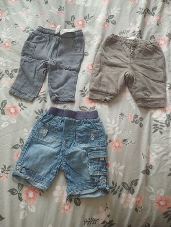 Lot pantalon garçon 1 mois