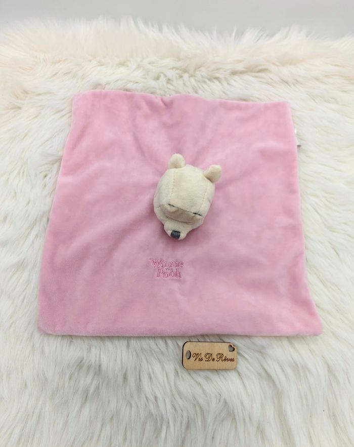 Doudou plat carré Winnie L'ourson Rosedoud - photo numéro 2