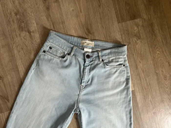 Week-end MaxMara, jean bleu clair boyfriend taille US 29/FR. 40. - photo numéro 2