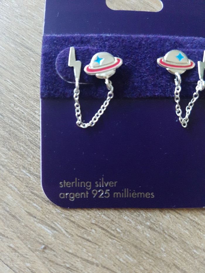 Boucles d'oreilles double - photo numéro 2