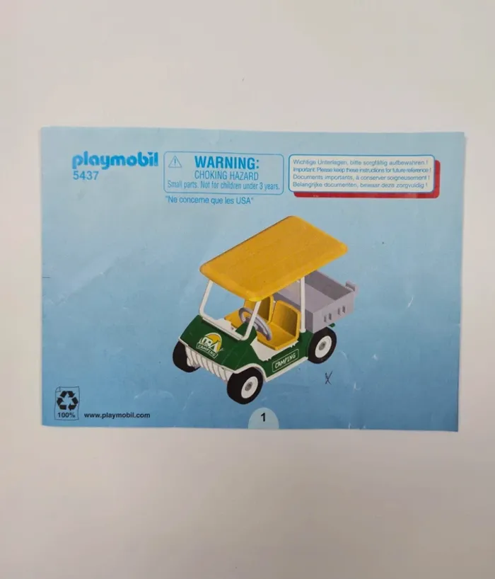 Playmobil Gardien du Camping et véhicule - photo numéro 8
