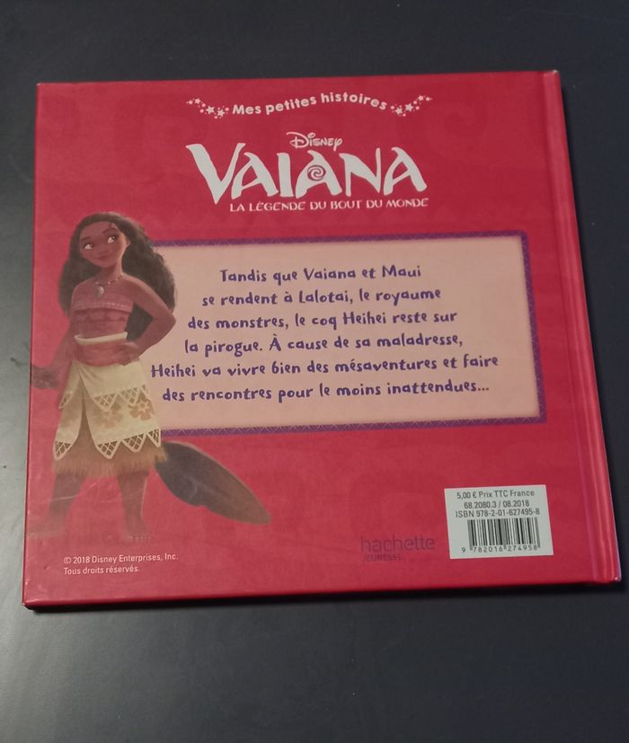 Livre Vaïana - Les aventures de Heihei - photo numéro 2