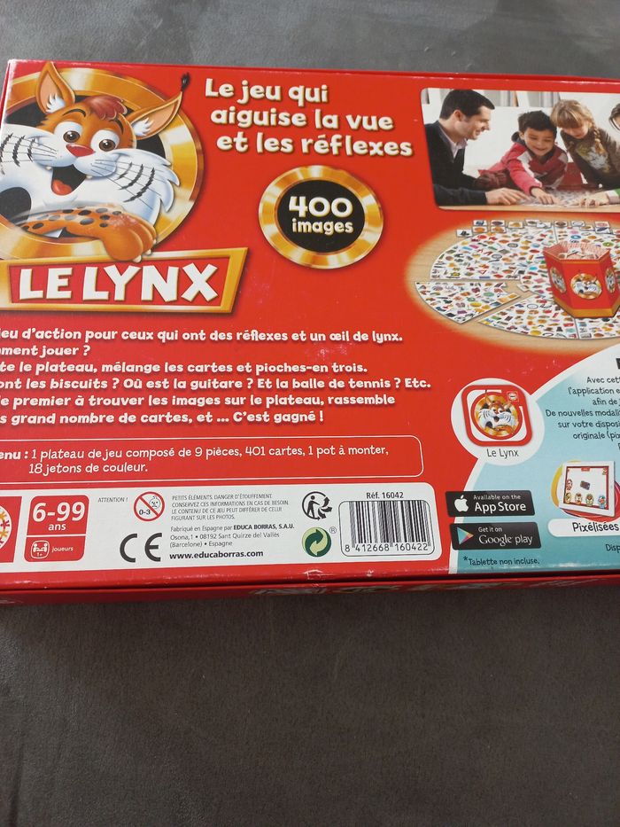 Jeu le  lynx 400 images educa - photo numéro 3