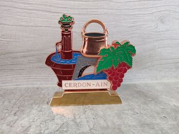 Décoration en métal années 80