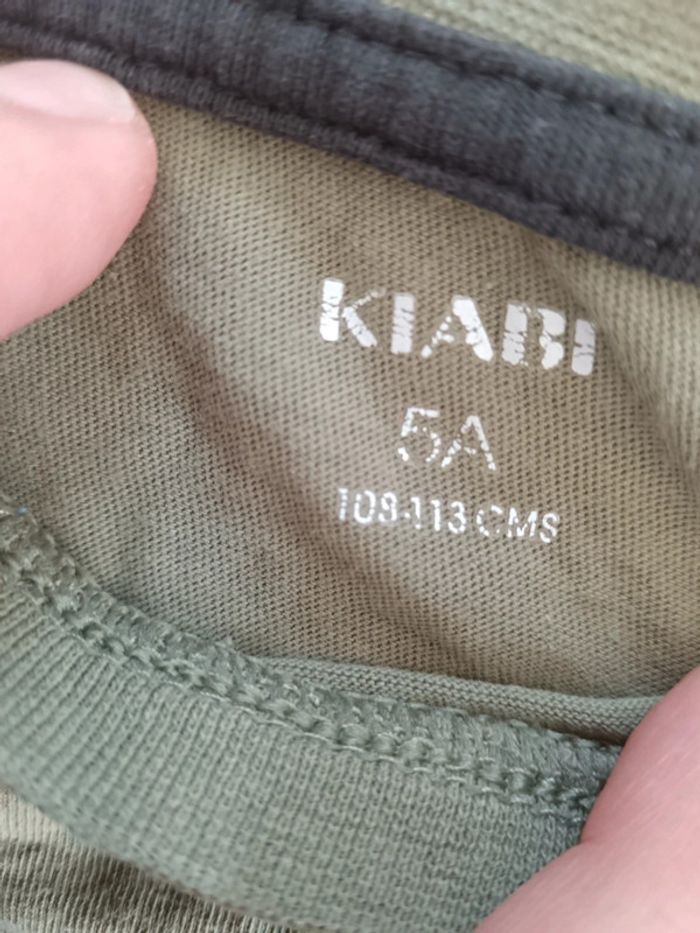 🌞T shirt kaki Kiabi très bon état peu porté - photo numéro 4
