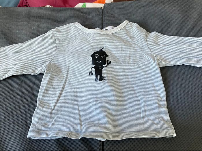 Lot de t shirt manches longues 12 mois - photo numéro 5