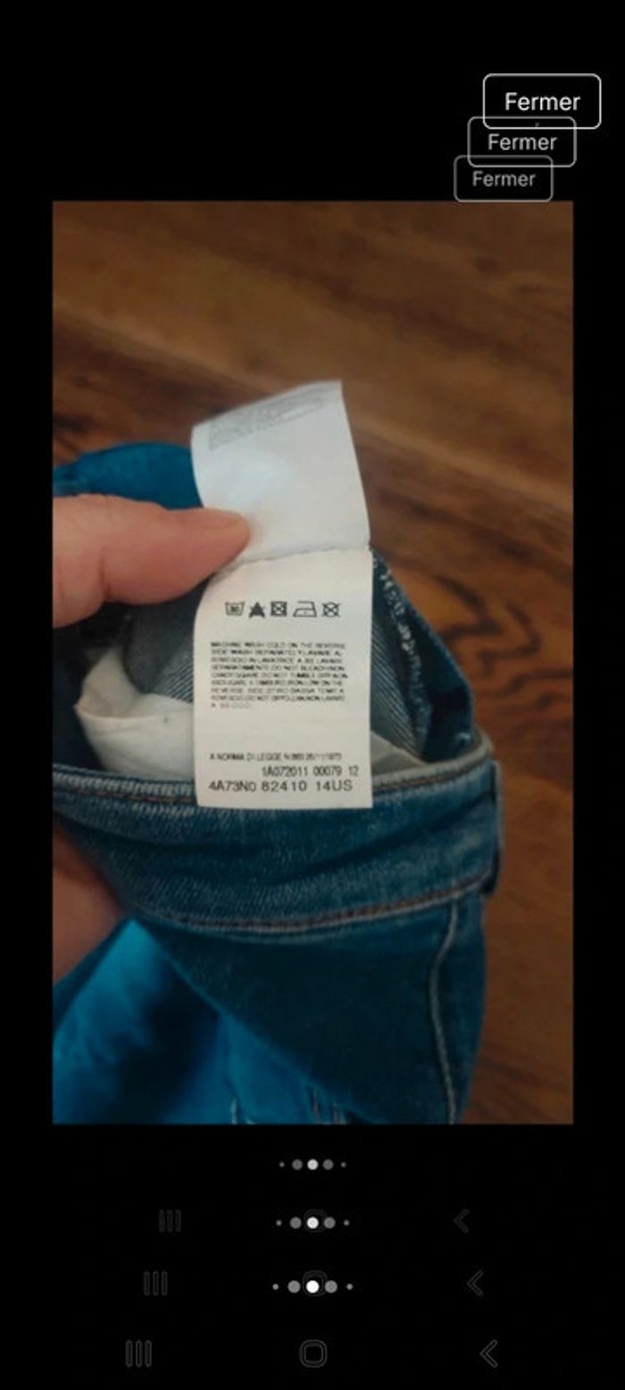 Jolie Mini Jupe en jeans Fiorucci W 26 fr 36 - photo numéro 10