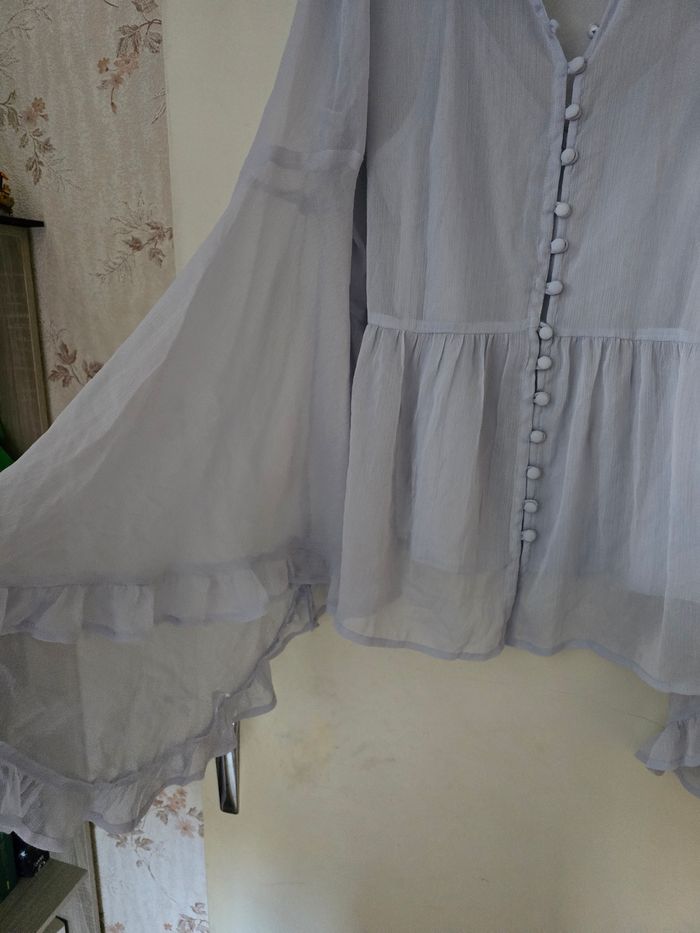 Blouse bleu - photo numéro 2