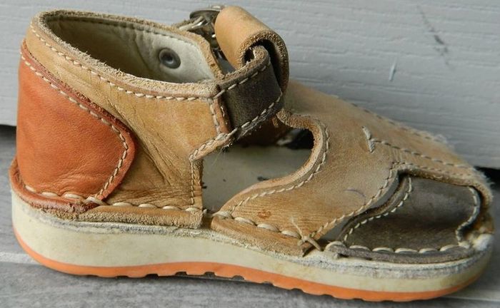 Chaussures en cuir T 19 "Petit Pirate" - photo numéro 2