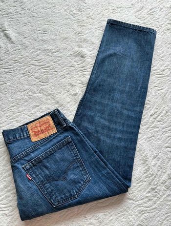 Jean Levi’s 514 homme M/40 L30 droit regular straight relaxed 100% coton bleu Mexique
