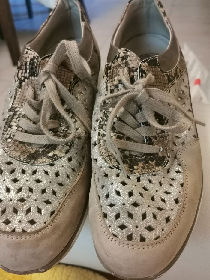 Chaussures Kiarflex p 41 tout cuir souples - photo numéro 7