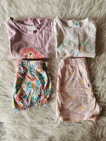 Lot de 2 pyjama d'été